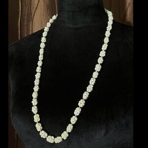 Vintage Faux Baroque Pearl Necklace